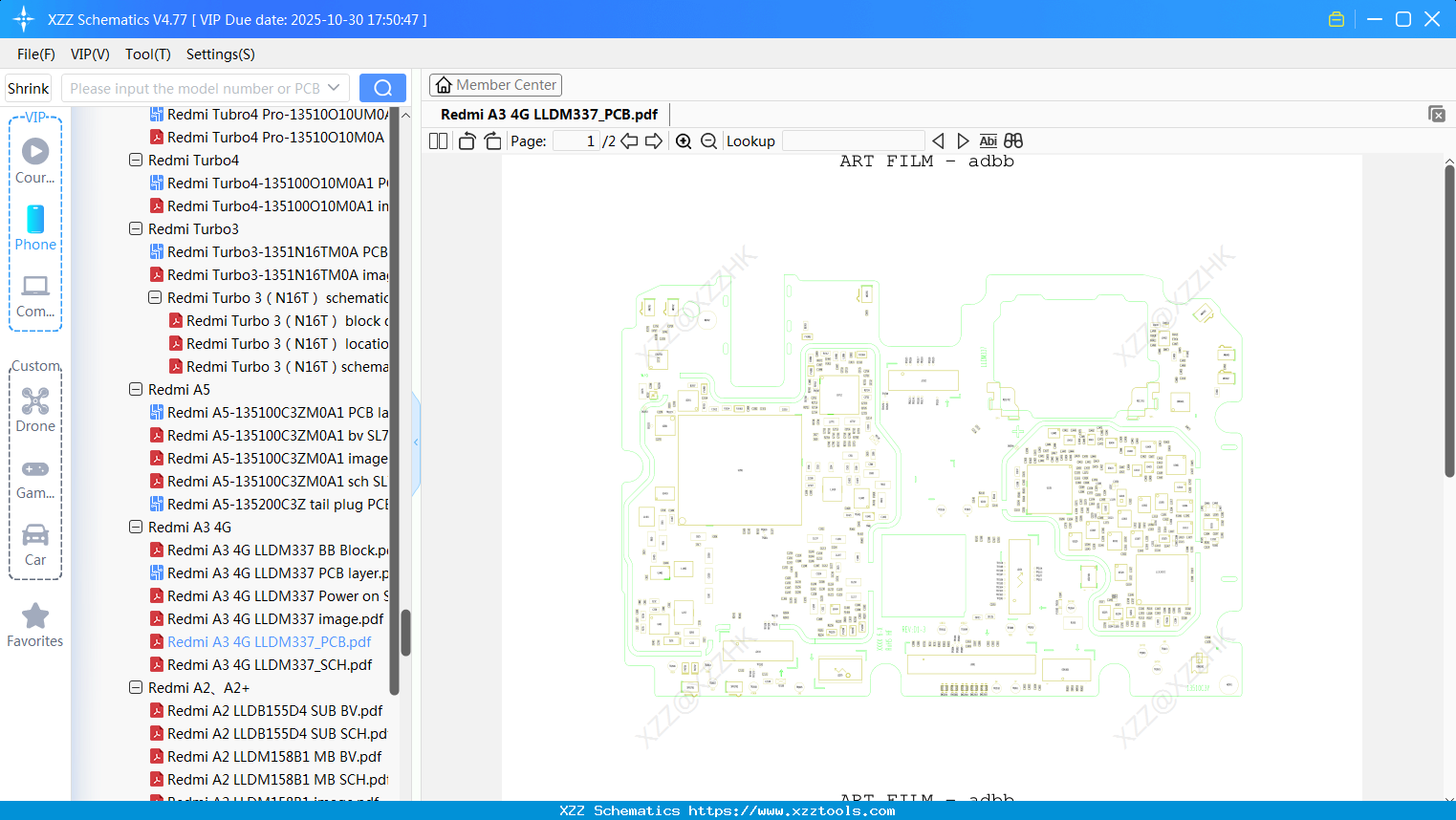 Xiaomi Redmi A3 4G LLDM337_PCB